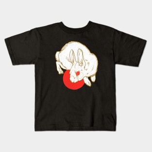 Rabbit heart Kids T-Shirt